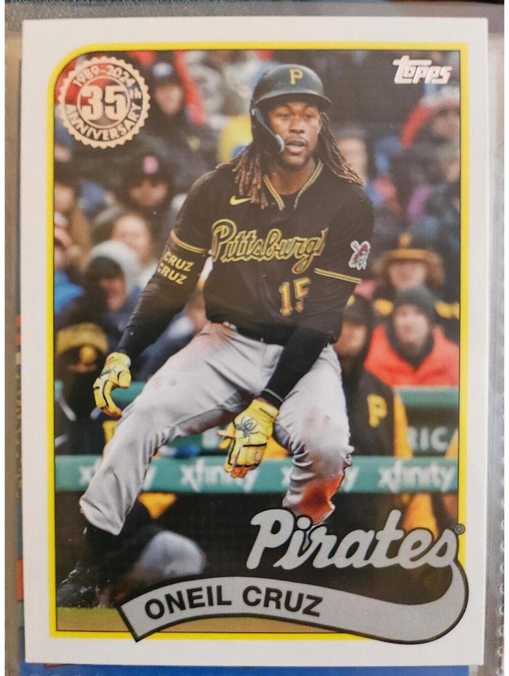 2024 Topps 1989 Baseball Oneil Cruz Pittsburgh Pirates #89B-60